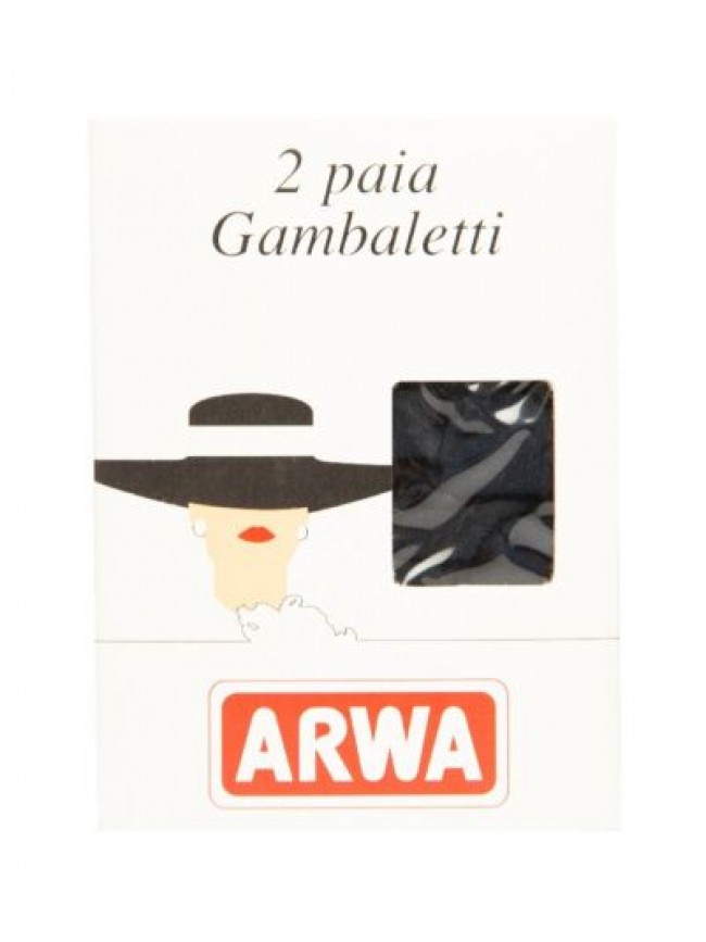 Gambaletto donna 2 paia gambaletti velatissimi punta rinforzata ARWA  articolo 2