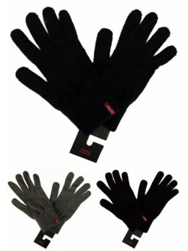 Guanti uomo guanto in acrilico LEVI'S articolo 228864 red tab gloves - made in I