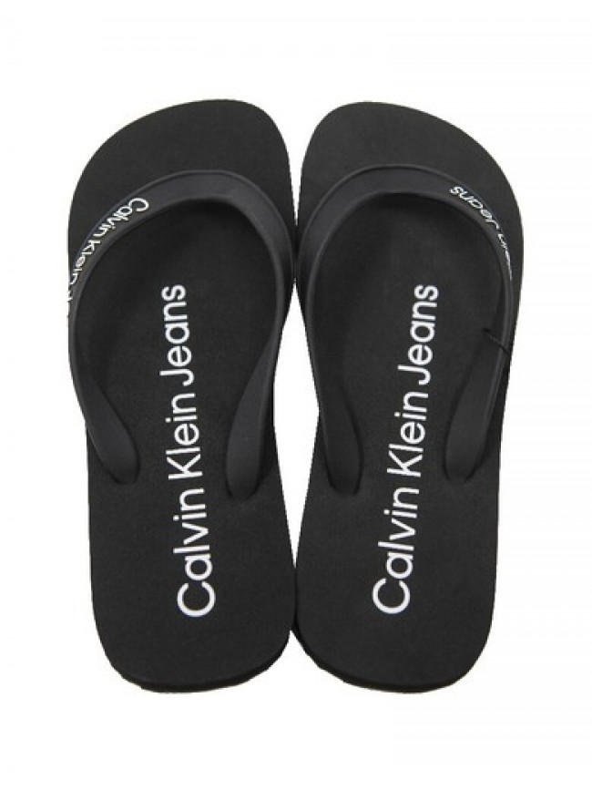 Infradito uomo CK CALVIN KLEIN JEANS ciabatta mare o piscina articolo ZM0ZM01993