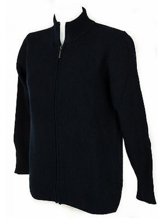 Maglia cardigan zip lana donna RAGNO a. A1100W taglia 54/XXL col. 113M DENIM