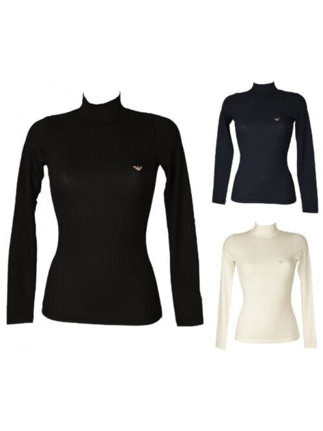 Maglia donna EMPORIO ARMANI lupetto sotto giacca manica lunga articolo 164633 2F