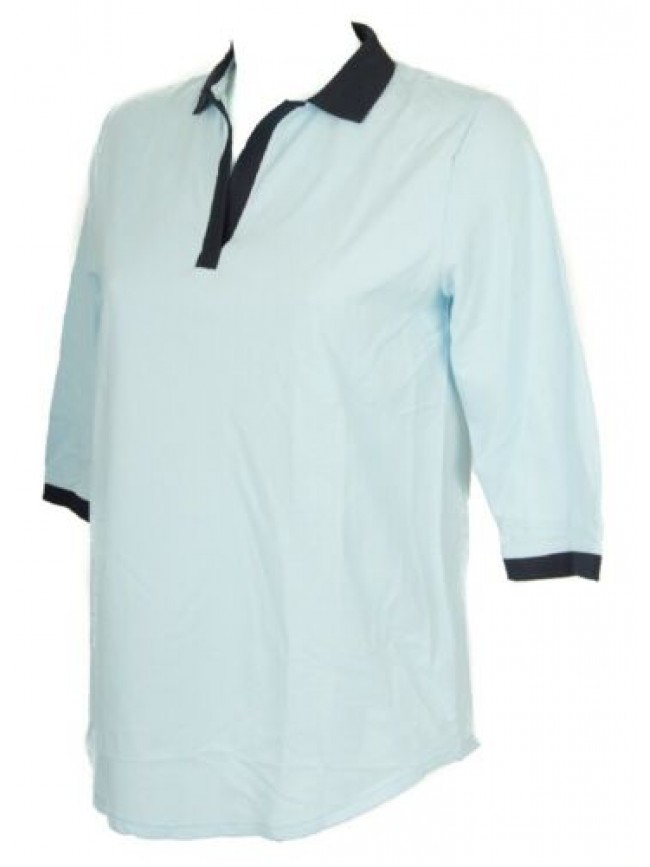 Maglia polo donna manica 3/4 cotone RAGNO articolo 70255W REVOLUTION POLO 3/4