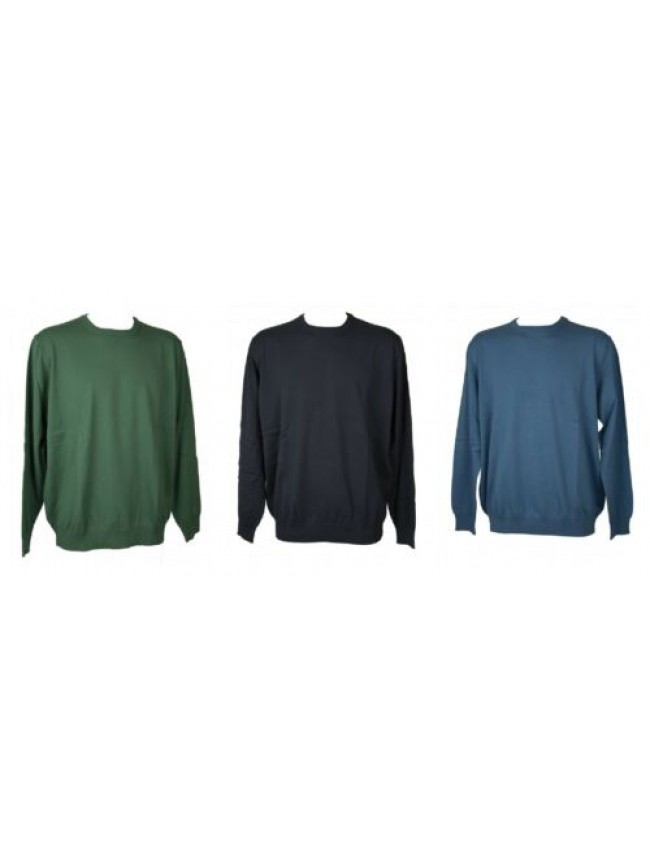 Maglia pullover uomo cotone manica lunga girocollo RAGNO articolo A23271