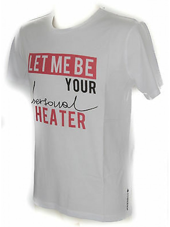 Maglietta t-shirt girocollo uomo GUESS a. M61I53 taglia S col. P570 HEATER PRINT