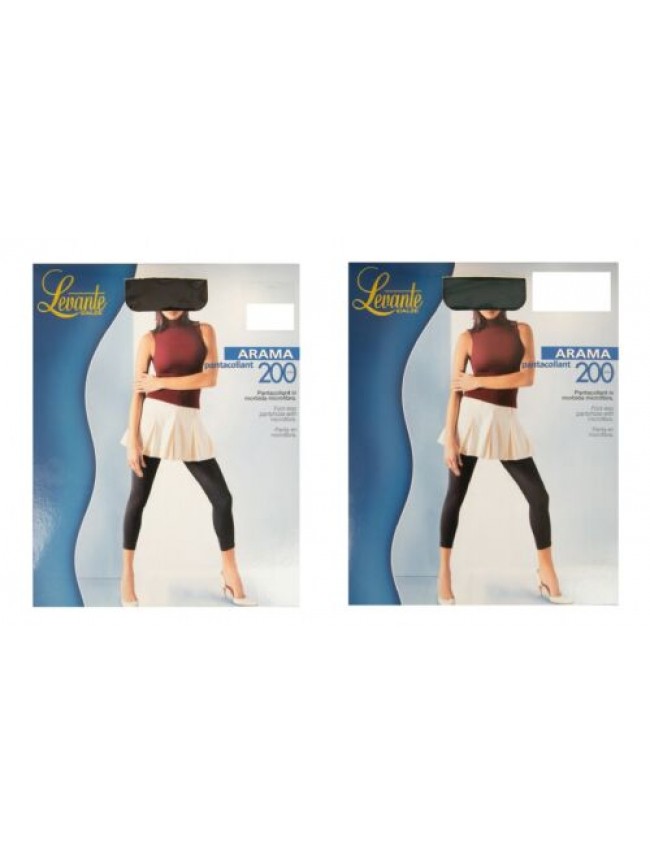 Pantacollant calze donna 200 den 220 dtex microfibra tassellino in cotone LEVANT