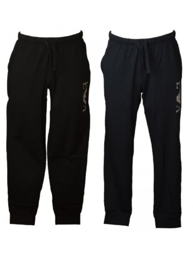 Pantalone lungo uomo EMPORIO ARMANI estivo con tasche e polsino sport e tempo li