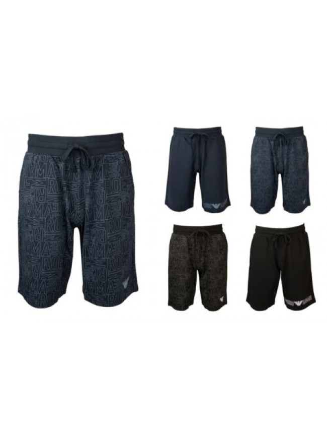 Pantalone uomo EMPORIO ARMANI corto bermuda shorts con tasche e coulisse tempo l