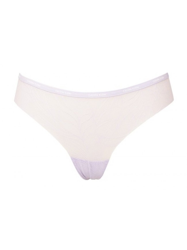 Perizoma donna CK CALVIN KLEIN slip mutanda elastico a vista logato articolo QF5