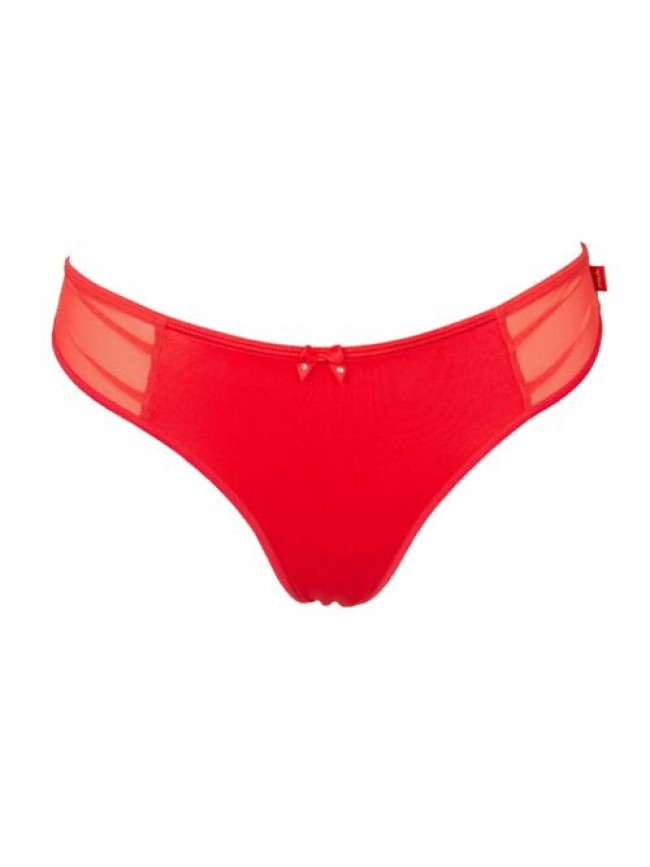 Perizoma donna FILA orange shades con tassello in cotone articolo 20472