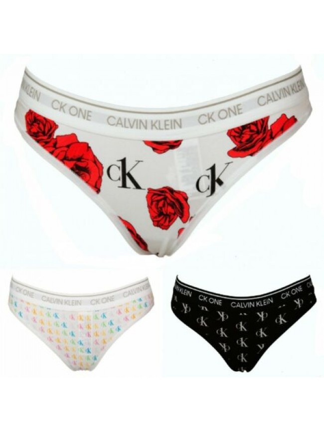 Perizoma donna slip mutanda underwear CK CALVIN KLEIN articolo QF5733E THONG