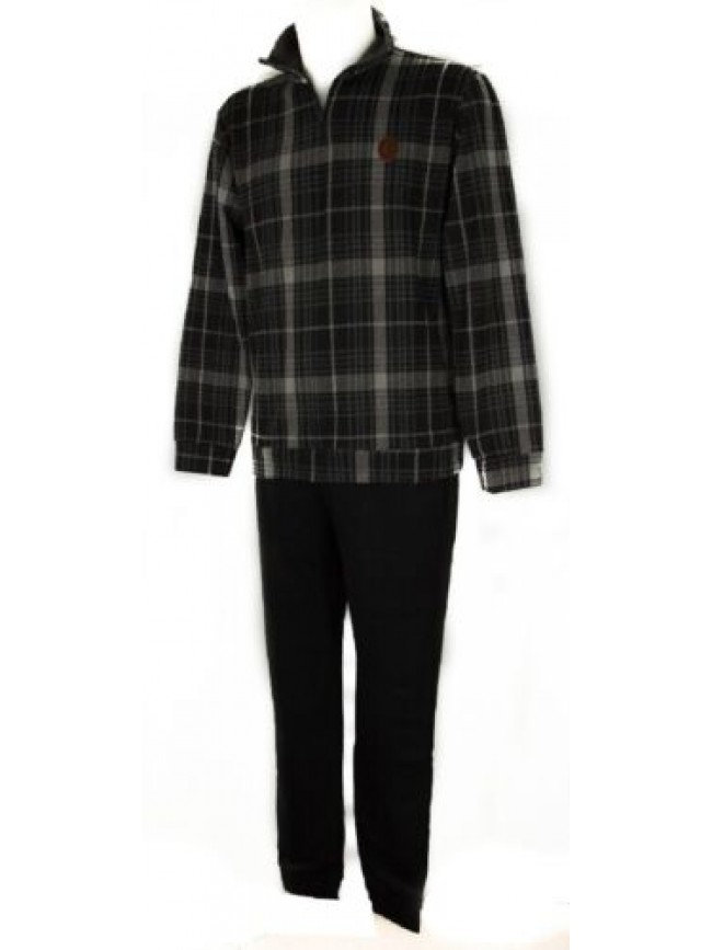 Pigiama uomo con zip interlock manica lunga TRUSSARDI articolo NT6601 PGL/S (MOD
