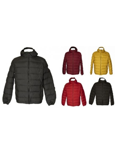 Piumino uomo DATCH giubbotto giaccone giacca  zip con cappuccio e tasche lateral
