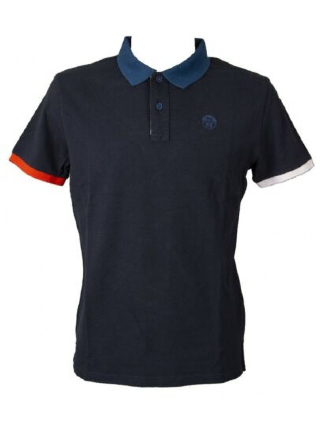 Polo uomo NORTH SAILS maglia manica corta con colletto e bottoni articolo 692356