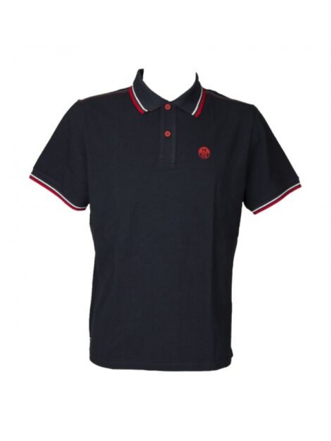 Polo uomo NORTH SAILS maglia manica corta con colletto e bottoni articolo 692417