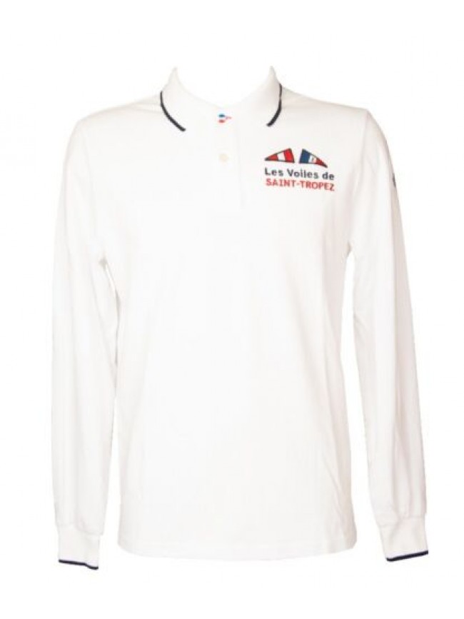 Polo uomo NORTH SAILS maglia manica lunga con polsino colletto e bottoni cotone 