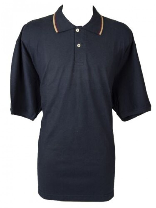 Polo uomo calibrata manica corta con colletto e bottoni maglietta HIGH TECH arti