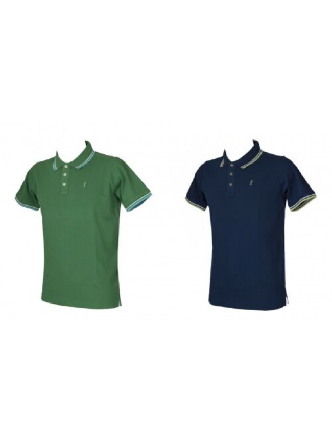 Polo uomo maglia manica corta con colletto e bottoni FERRANTE articolo I35601