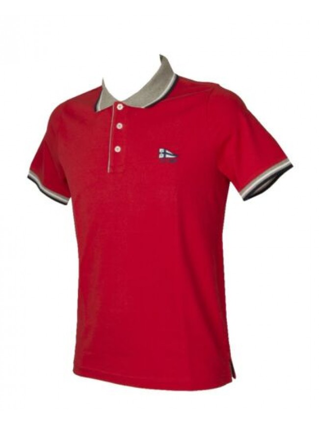 Polo uomo maglia manica corta con colletto e bottoni FERRANTE articolo I35602