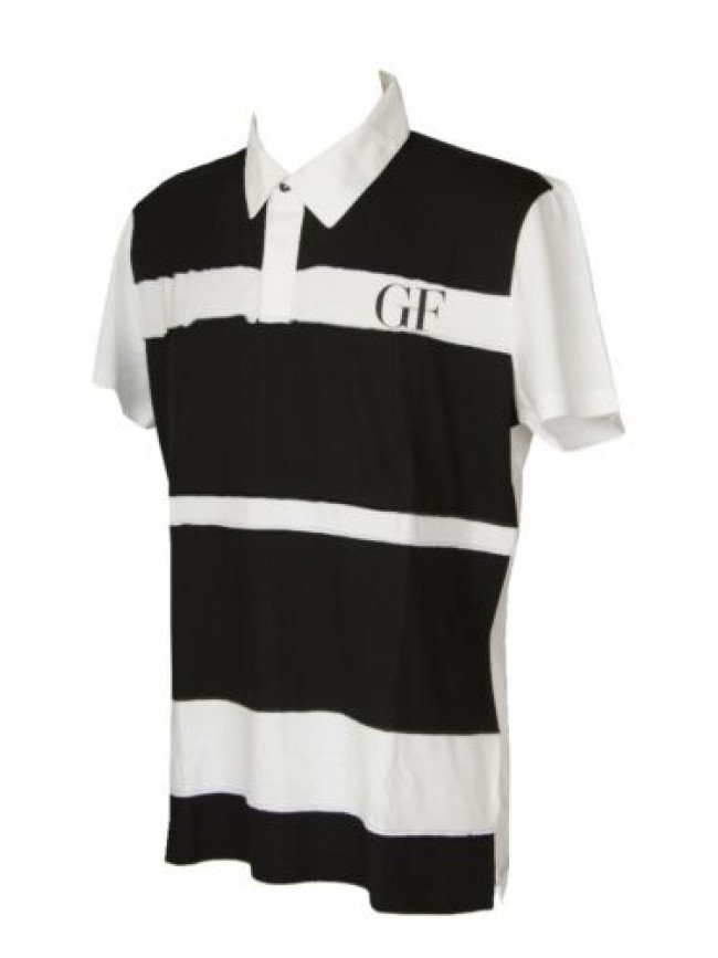 Polo uomo maglia manica corta con colletto e bottoni GIANFRANCO FERRE' articolo 