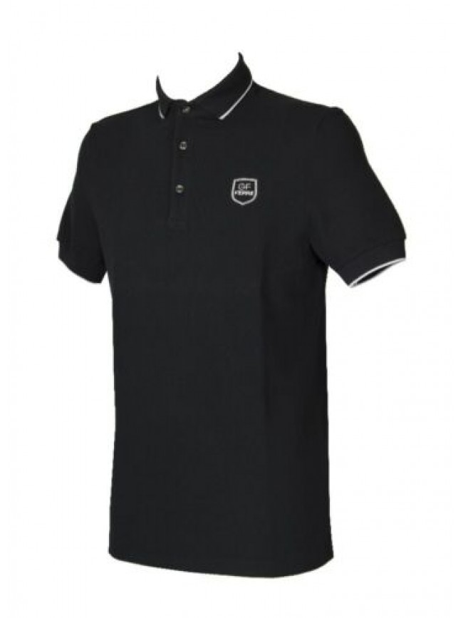 Polo uomo maglia manica corta con colletto e bottoni GIANFRANCO FERRE' articolo 