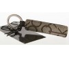 Portachiavi CK CALVIN KLEIN articolo KM1035 CJ100 colore 199 BEIGE LOGATO