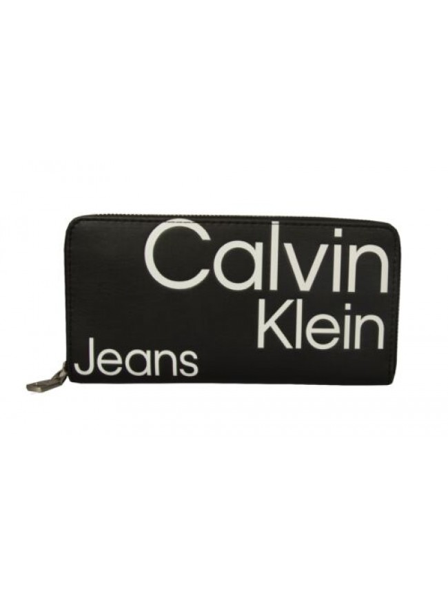 Portafoglio donna CK CALVIN KLEIN JEANS articolo K60K610099 SELRK ZIP AROUND AOP