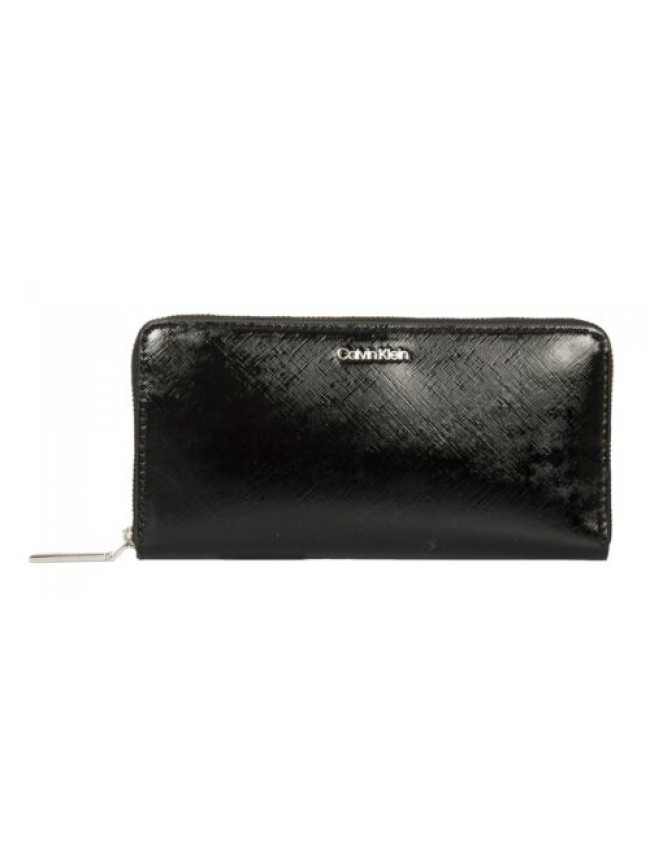 Portafoglio donna CK CALVIN KLEIN articolo K60K609999 CK MUST Z/A WALLET LG SAFF