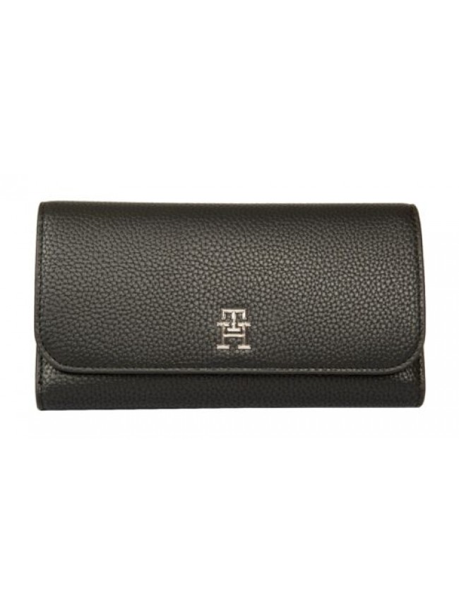 Portafoglio donna TOMMY HILFIGER porta carte di credito chiusura con bottone a p