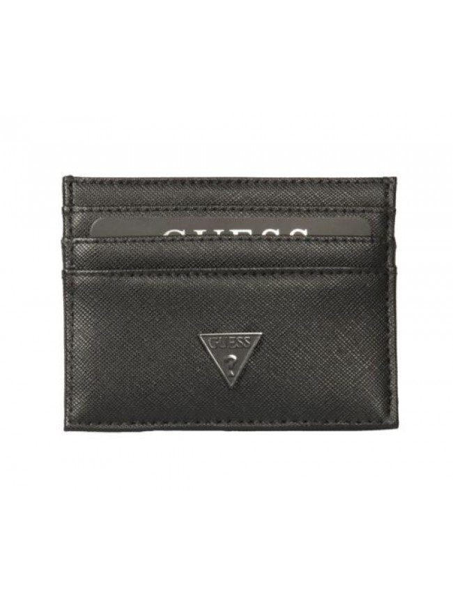 Portatessere uomo GUESS col logo articolo SMLYNSLEA25 NEW FINNEGAN CARD CASE cm.