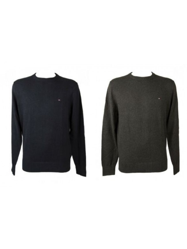 Pullover uomo TOMMY HILFIGER paricollo cotone e cashmere articolo XM0XM01779 PUL