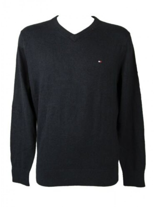 Pullover uomo TOMMY HILFIGER scolllo v cotone e cashmere articolo XM0XM01723 PUL