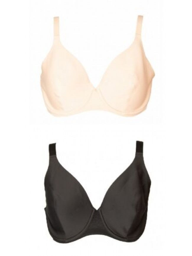 Reggiseno CHANTELLE preformato coppa liscia taglio vivo lacci regolabili e da po