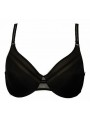 Reggiseno bra ferretto incrocio CHANTELLE art. 2125 taglia 6/C colore NERO BLACK