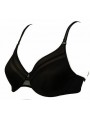 Reggiseno bra ferretto incrocio CHANTELLE art. 2125 taglia 6/C colore NERO BLACK
