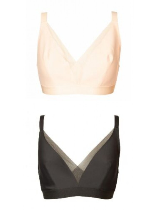 Reggiseno donna CHANTELLE  preformato senza ferretto triangolo taglio vivo artic