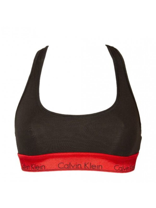Reggiseno donna CK CALVIN KLEIN brassiere bralette con elastico logato articolo 