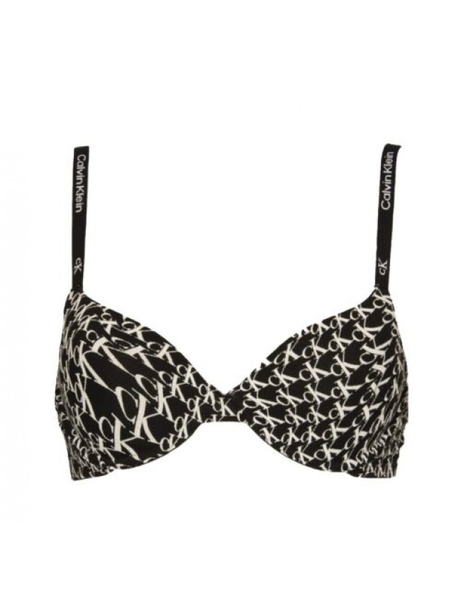 Reggiseno donna CK CALVIN KLEIN con ferretto imbottito morbido laccio logato art