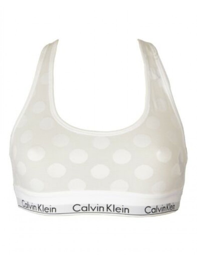 Reggiseno donna bralette brassiere CALVIN KLEIN elastico a vista articolo QF5847