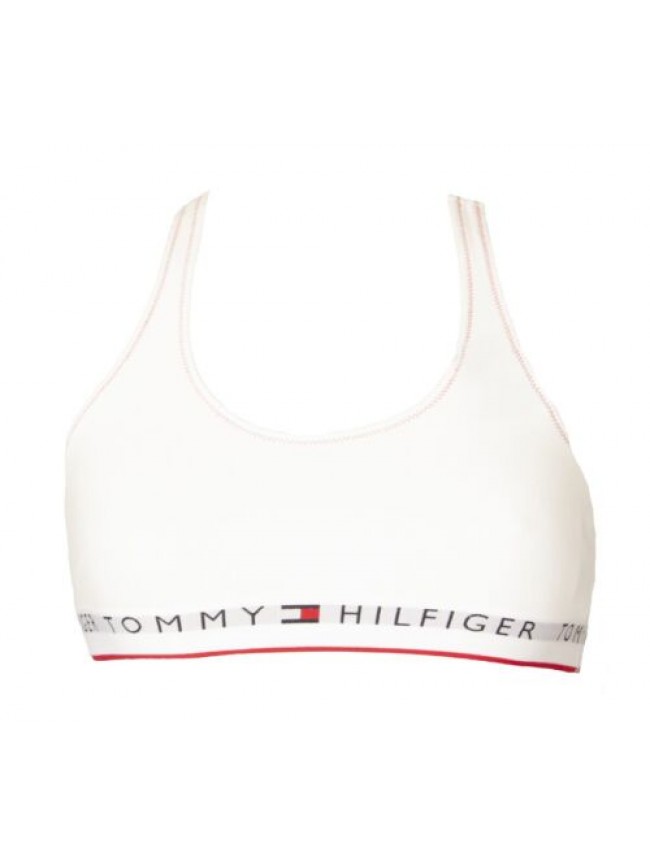 Reggiseno donna brassiere TH TOMMY HILFIGER bralette elastico a vista cotone ela