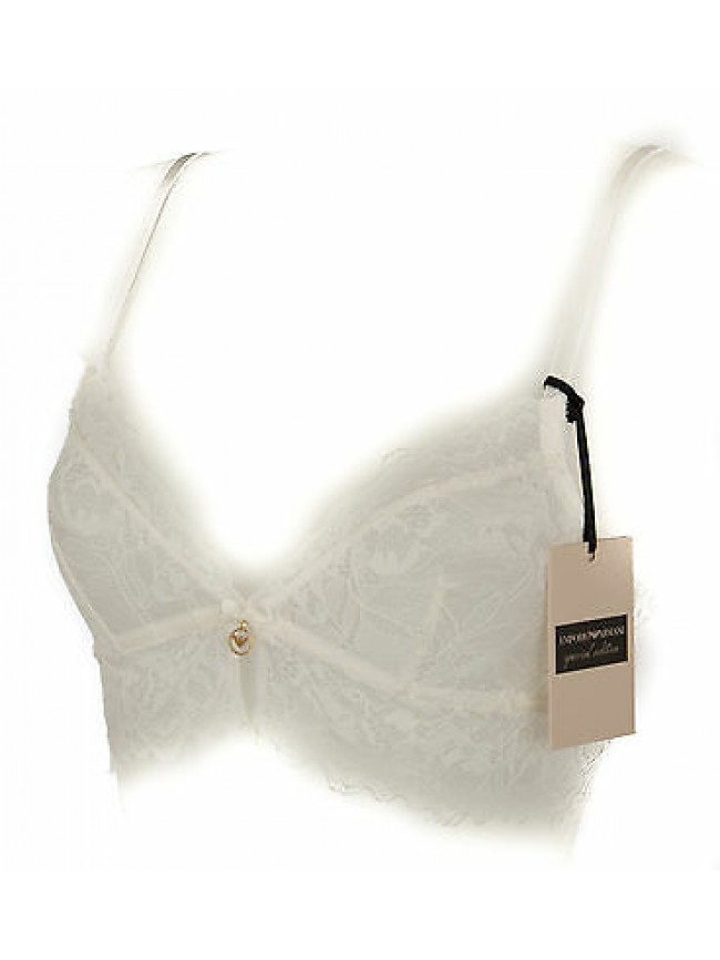 Reggiseno triangolo bra EMPORIO ARMANI a. 163681 6P233 taglia M c. 00011 PANNA