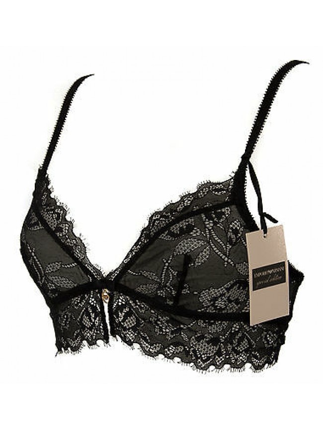 Reggiseno triangolo bra EMPORIO ARMANI a. 163681 6P233 taglia XS col. 00020 NERO