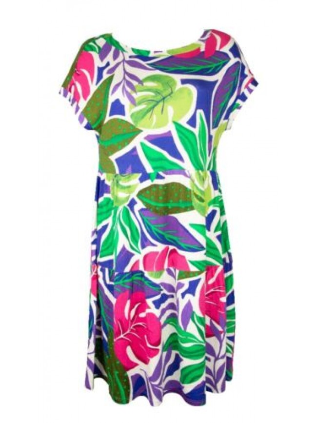 SG Abito donna RAGNO manica kimono calata misto viscosa articolo DN14DM