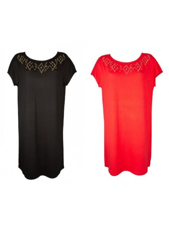 SG Abito donna RAGNO manica kimono calata motivo davanti misto viscosa articolo 