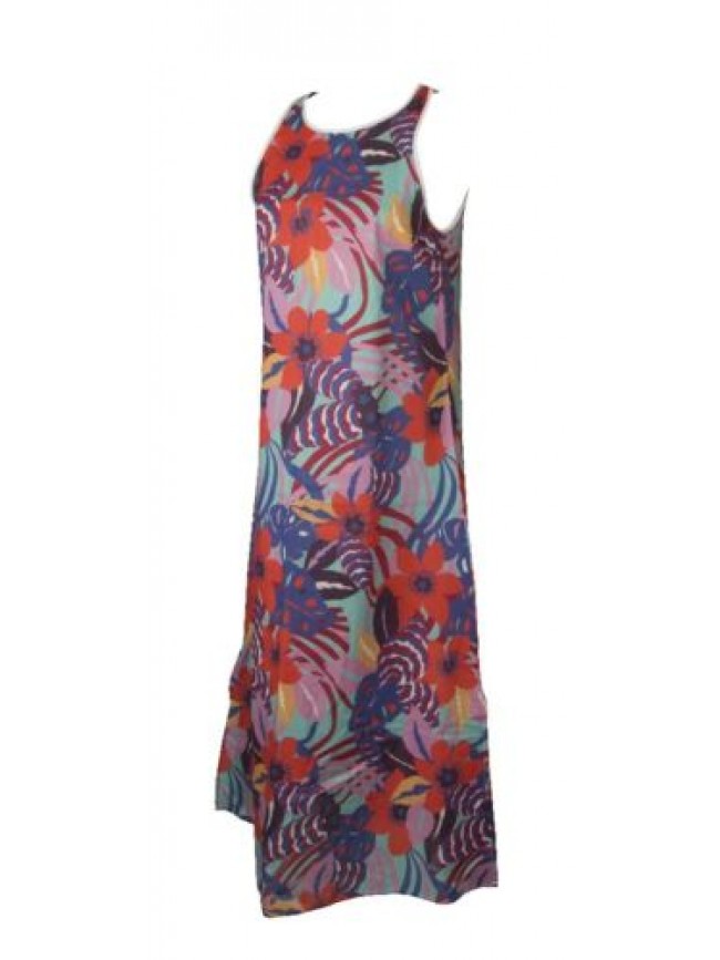 SG Abito donna mare vestito in cotone spalla larga spiaggia copricostume beachwe