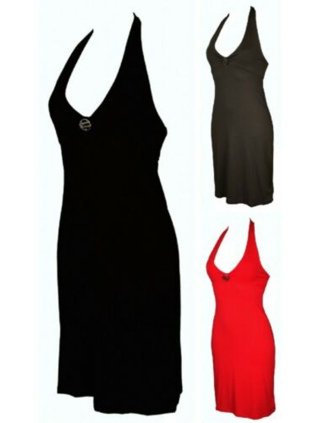 SG Abito in jersey di viscosa vestito donna mare spiaggia beachwear EMPORIO ARMA