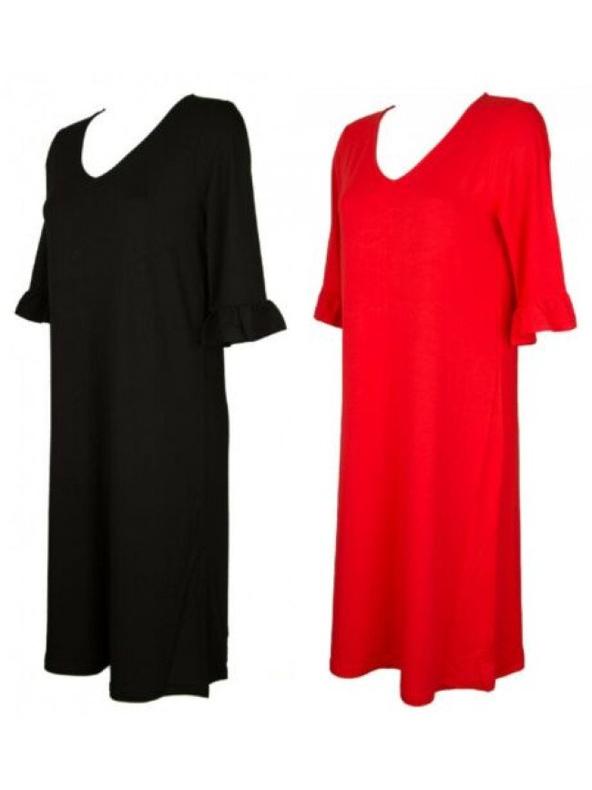 SG Abito manica tre quarti in jersey di viscosa vestito donna RAGNO articolo D51