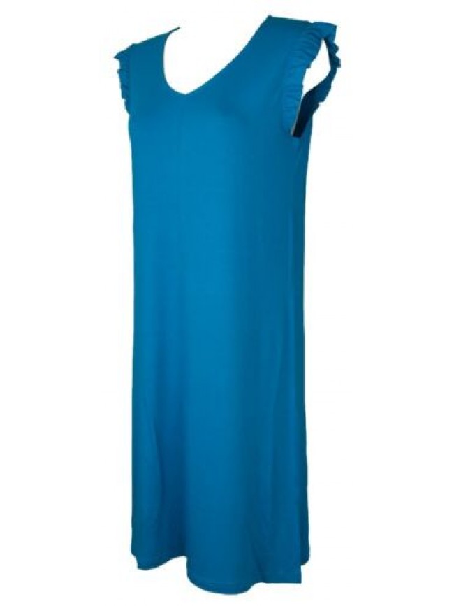 SG Abito senza maniche spalla larga in jersey di viscosa vestito donna RAGNO art