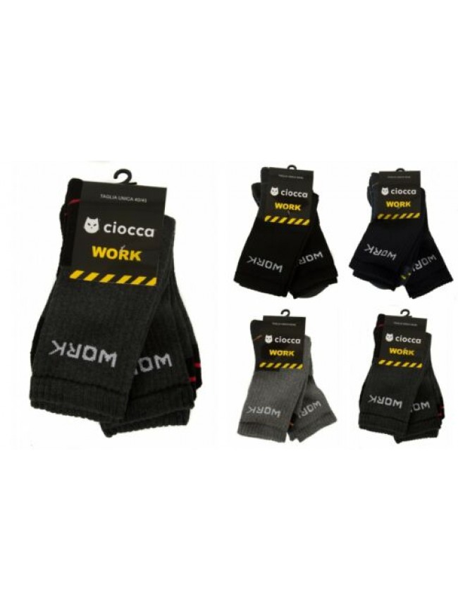 SG Bipack calzino basso corto confezione 2 calze uomo calzini CIOCCA articolo WO