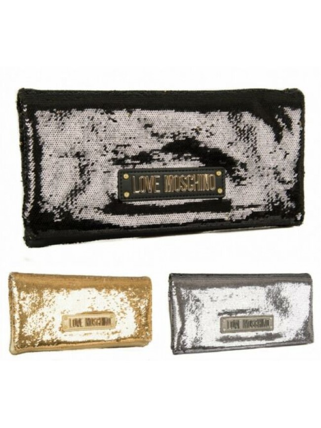 SG Borsa borsetta pochette donna bicolore a mano con tracolla LOVE MOSCHINO arti