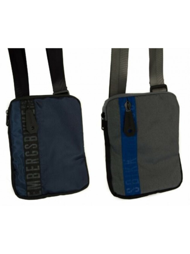 SG Borsa uomo con tracolla BIKKEMBERGS articolo 7BDD8505 DB-ZIP 2.0 FLAT CROSSOV